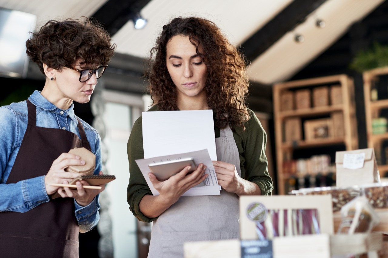 digitaal kassasysteem in winkel